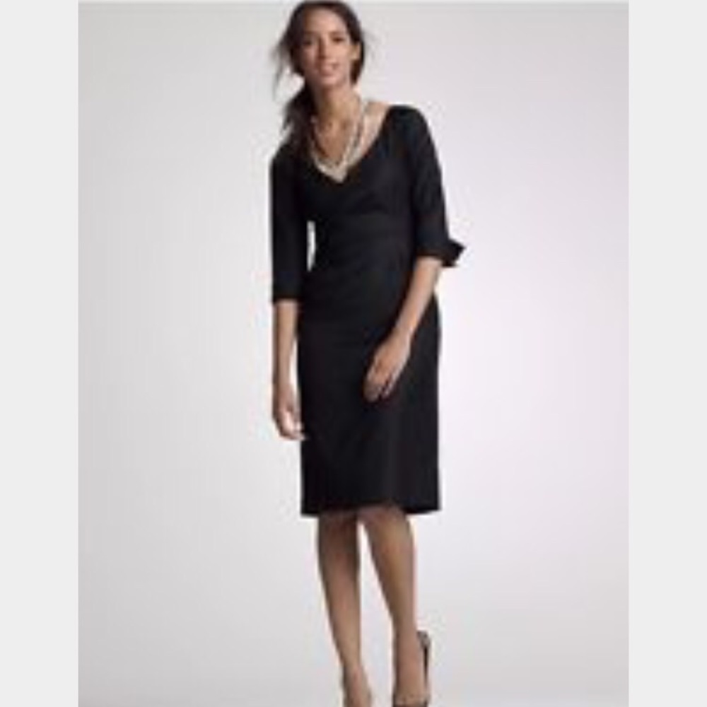 COPY - J Crew Women Wrap Dress Size 0 100% Wool N…